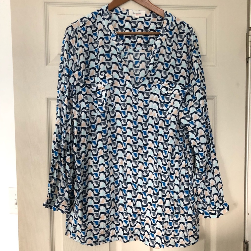 FINAL SALE! Two by Vince Camuto blouse 3X - Picture 1 of 5